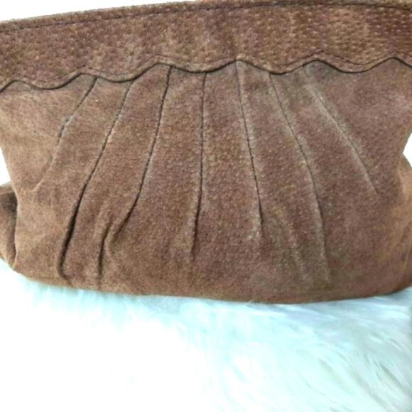 BAZAAR VINTAGE   Genuine Pig‎ Skin  Suede - Picture 4 of 16